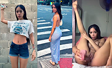 Dios mío, la dominicana La Meli se echa leche con ese consolador