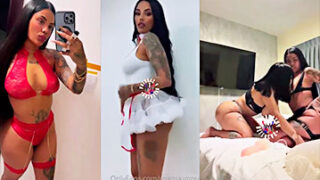 Dominicana Mami Kim mujeres y cantando con hombres en una compilación