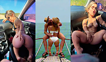 Video xxx explícito de las mini gabys enanas dentro de la camioneta