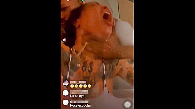 Mami Jordan cantando con Houdini en Instgram