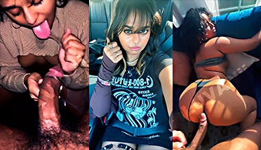 Vídeo porno de iLUVANii, destrozando una polla enorme 😱