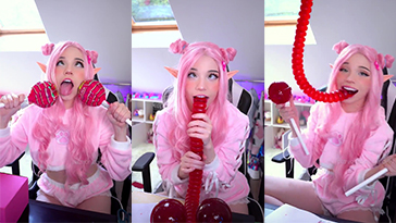 AlicedElish Patreon Ahegao Blowjob Gummy Video