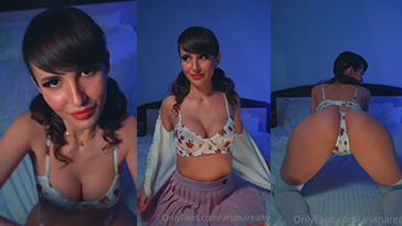 ArianArealtv tímida Girlffiend te sacude el video de ASMR