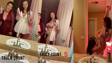 Beber con amigos Lesbian Tiktok