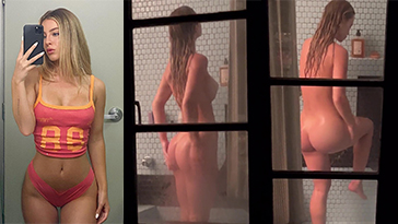 Espiando en Video de Daisy Keech Nude Shower