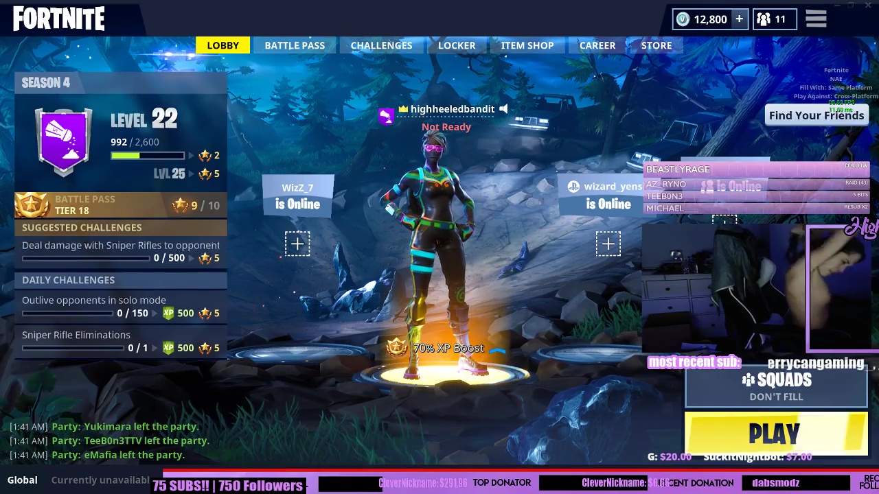 Highheeledbandit Topless olvida que está transmitiendo en Twitch