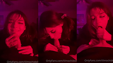 Lilmochidoll mamada Swallowing cum twitch video