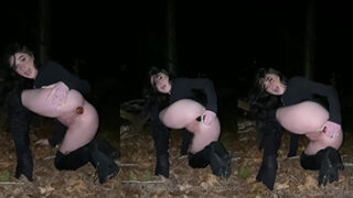 Mackenzie Jones al aire libre anal buttplug Onlyfans Video