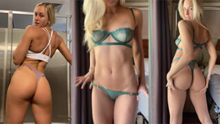 Taylor Gallo solo Fans Video de lencería transparente Se filtró