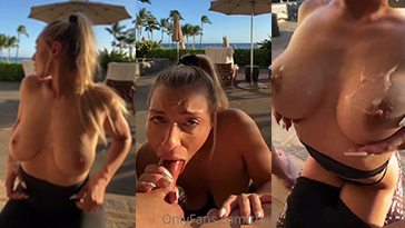 TherealBrittfit Public BlowJob Cum on tetas Video filtrado