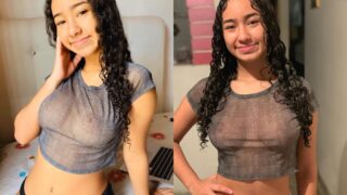 Valery Altamar transmiten tetas solo