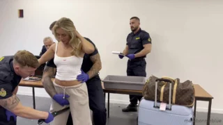 Video de la seguridad del aeropuerto de Bonnie Blue Airport Onlyfans