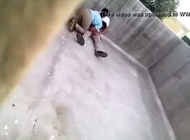 Lo atraparon en la escuela